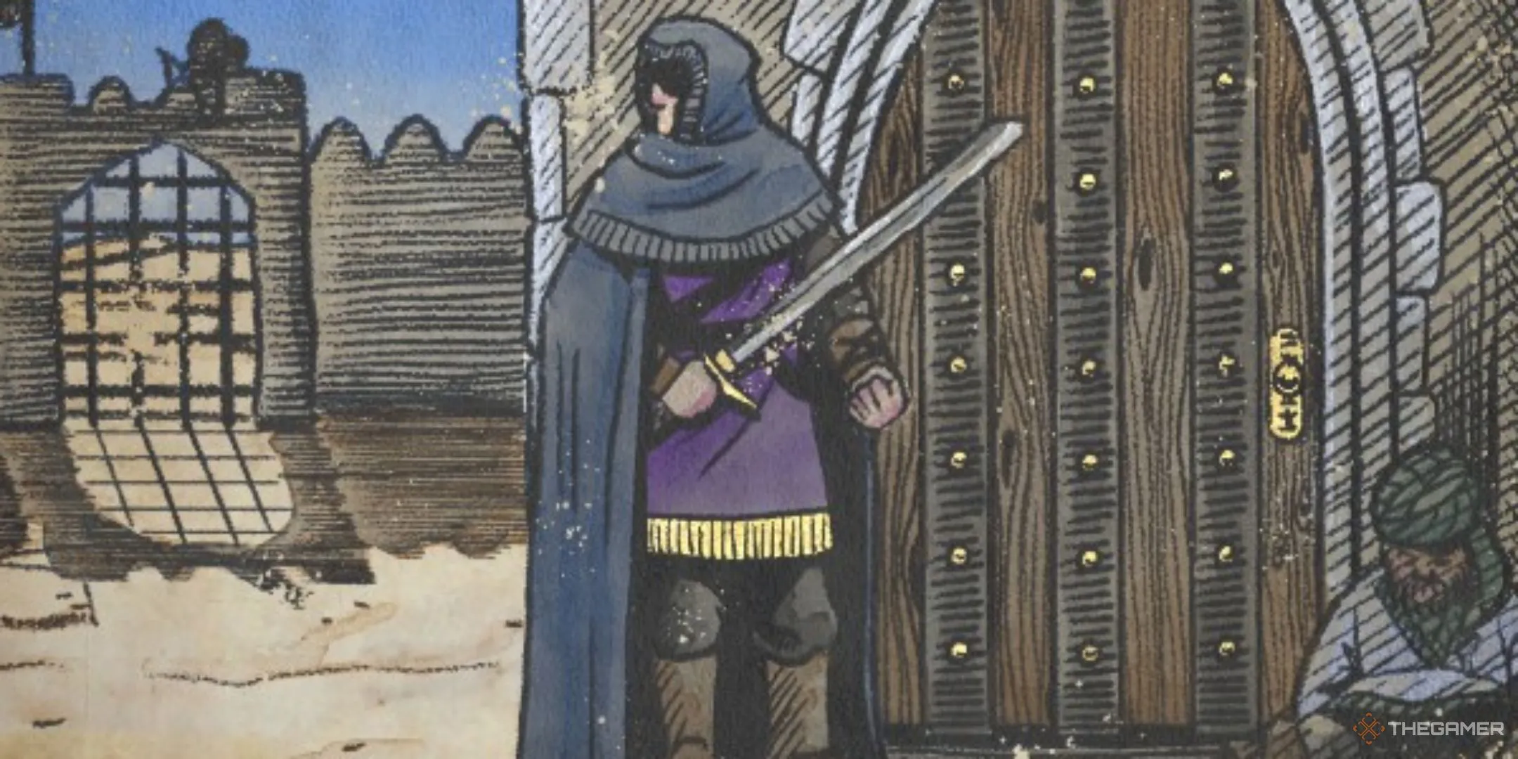 Điệp viên đang kiểm tra quân lính trước cuộc vây hãm Antioch trong Stronghold Crusader Definitive Edition.