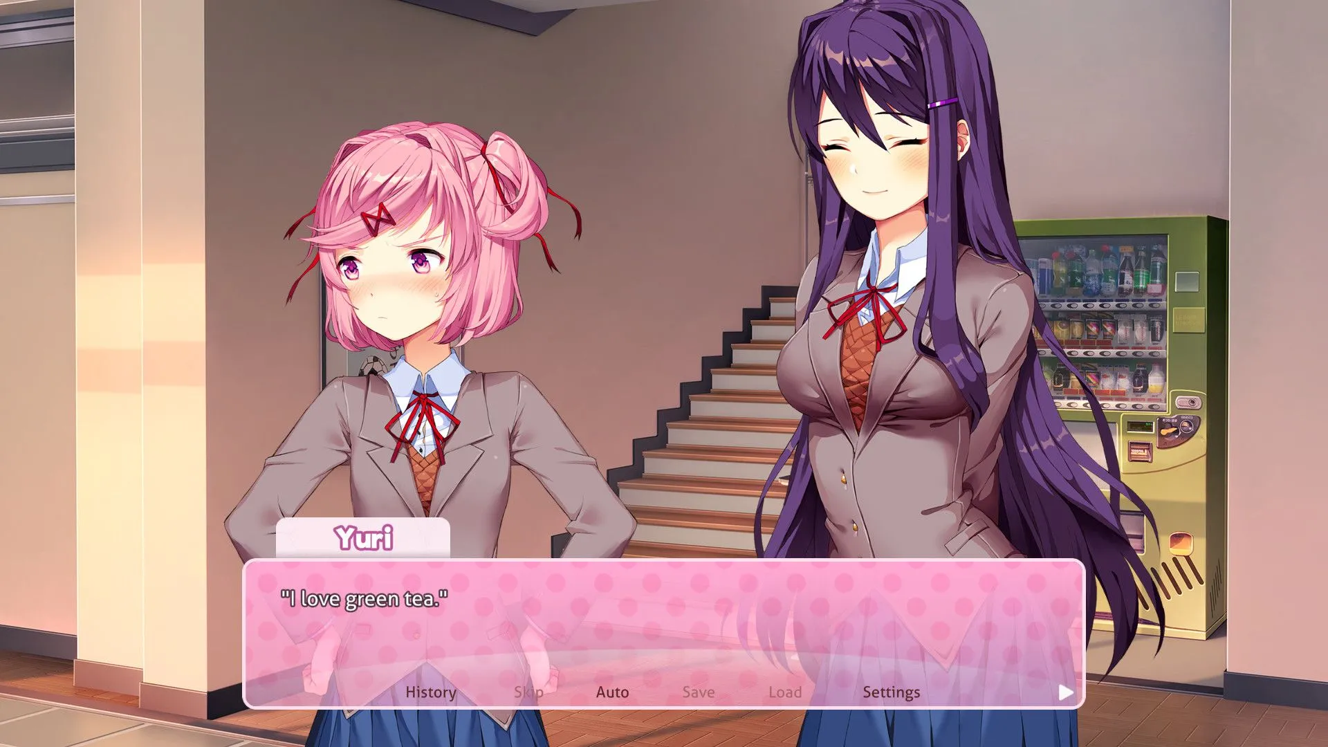 Giao diện chọn thơ trong game Doki Doki Literature Club miễn phí trên Steam