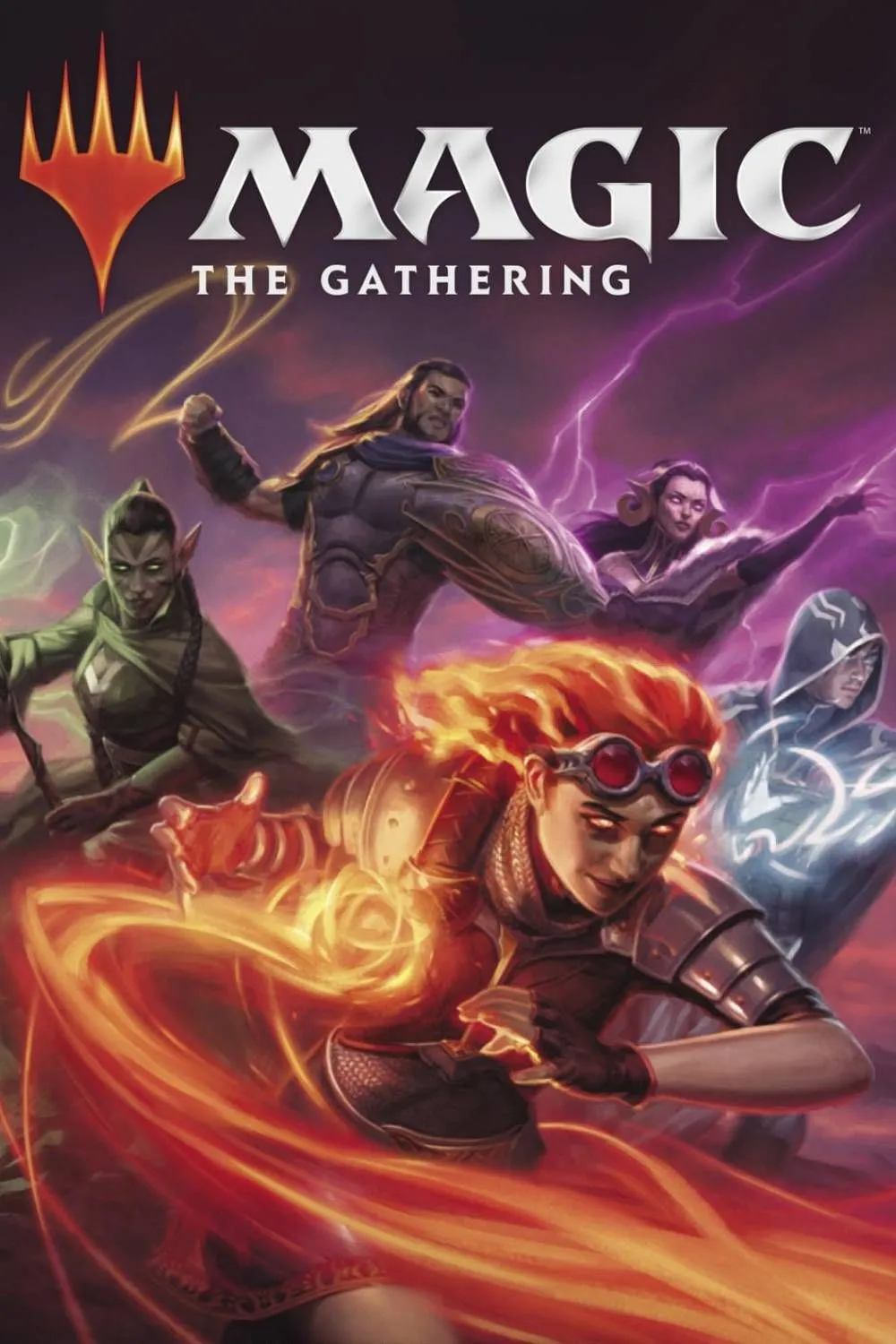 Hình ảnh bìa game Magic: The Gathering, biểu tượng của trò chơi thẻ bài chiến thuật.