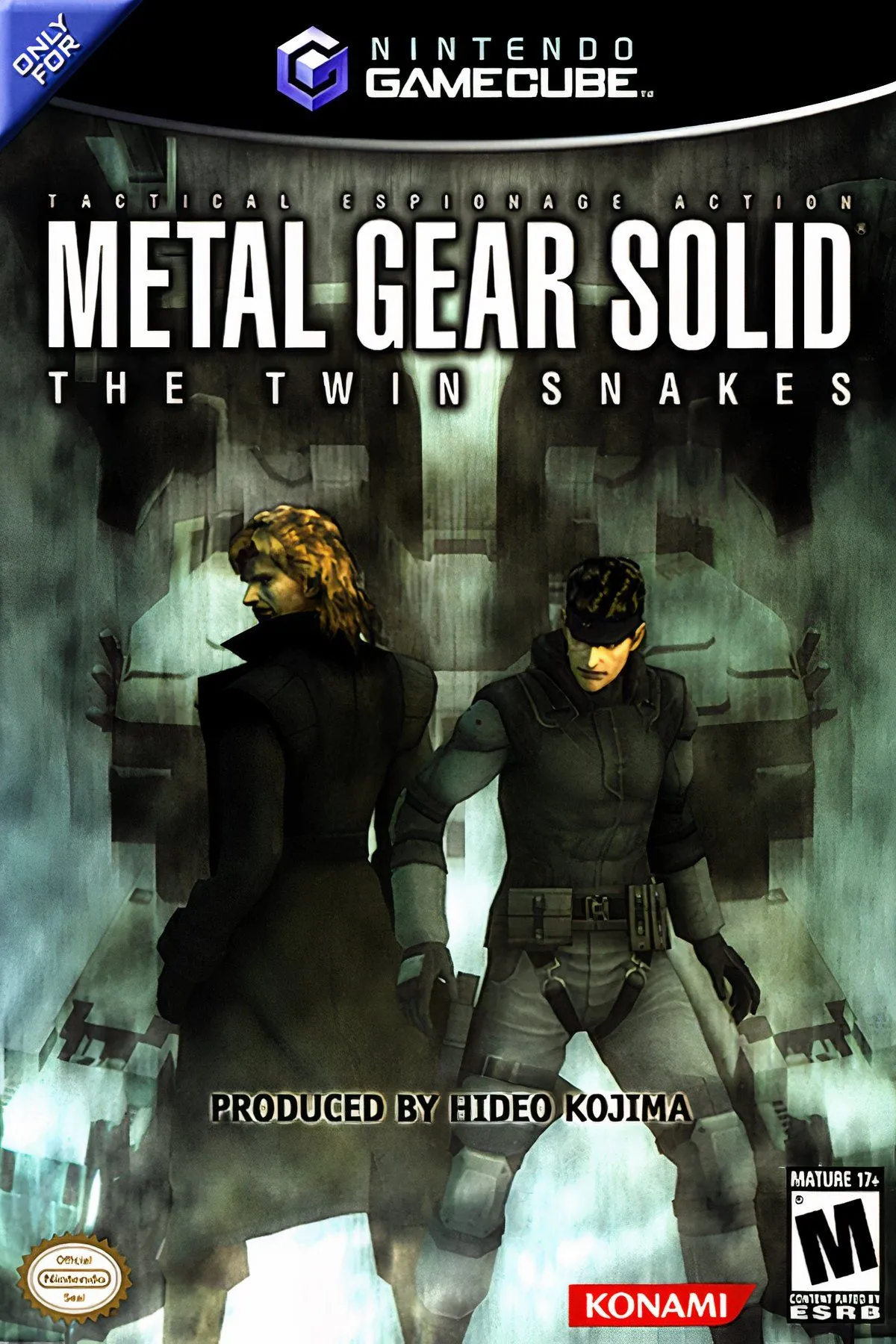 Hình ảnh biểu tượng của tựa game hành động lén lút Metal Gear Solid: The Twin Snakes
