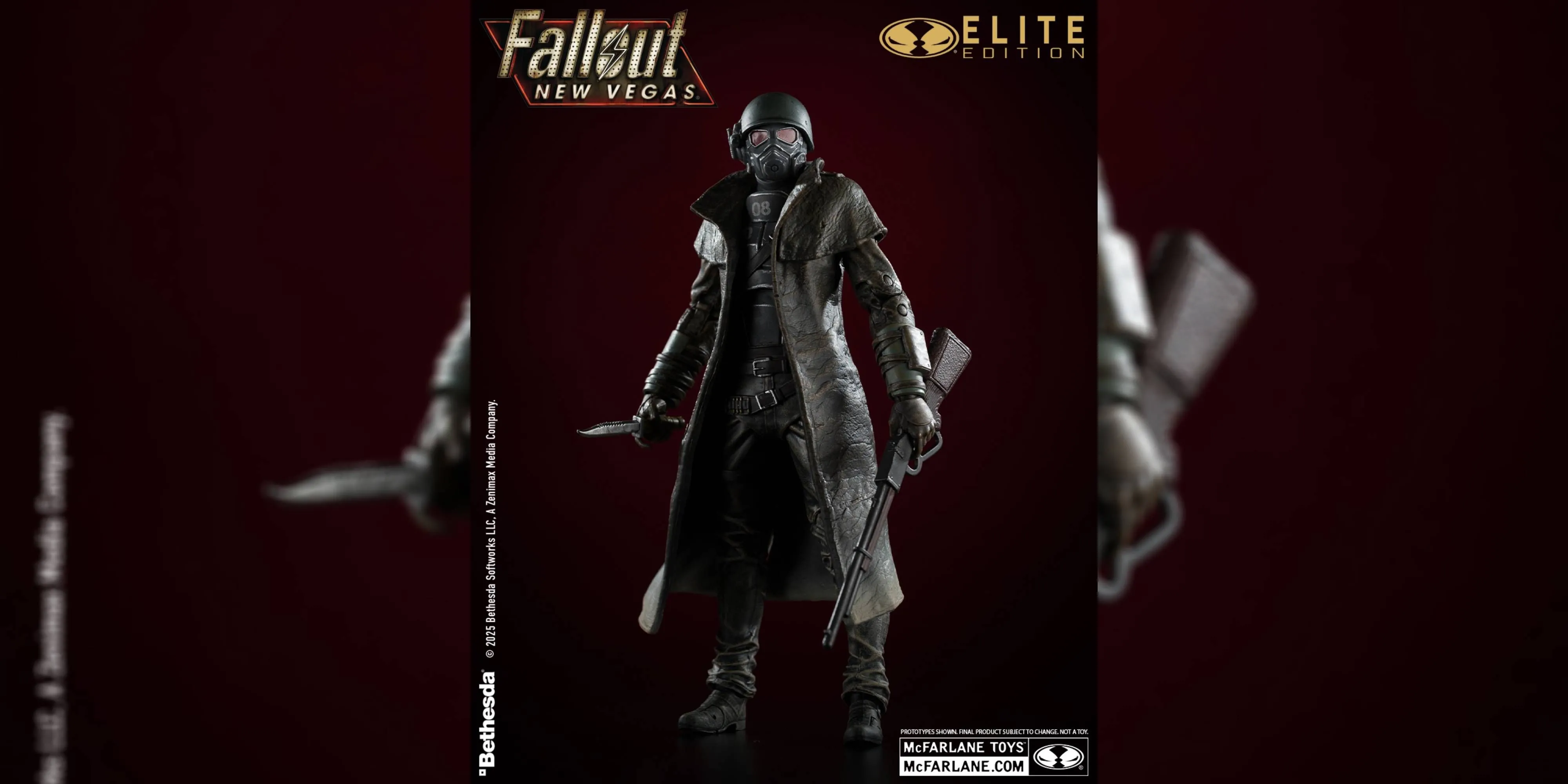 Hình ảnh chi tiết mô hình NCR Ranger Deluxe Action Figure từ Fallout New Vegas.