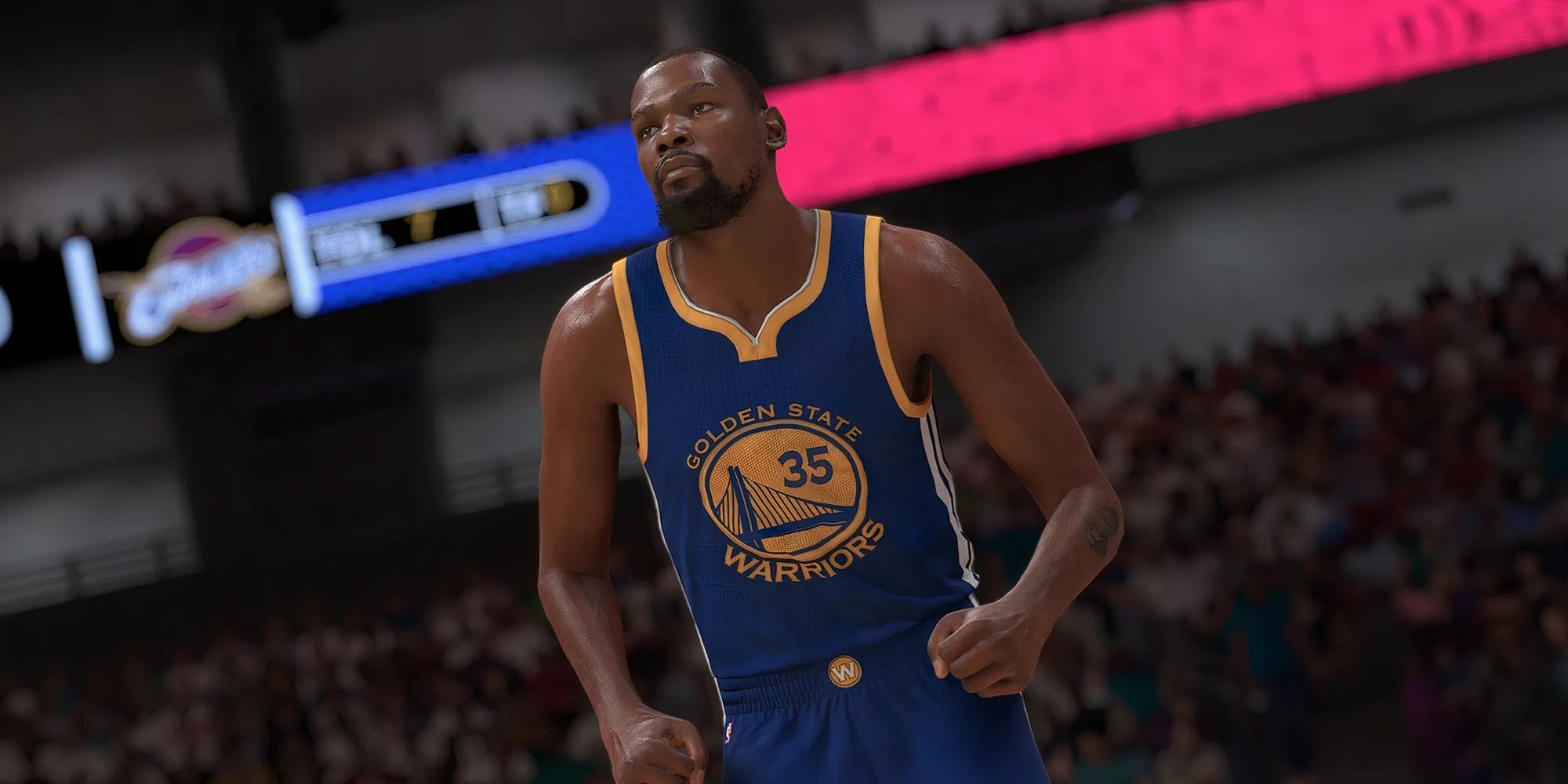 Hình ảnh liên quan đến game NBA 2K và thông báo cầu thủ trang bìa