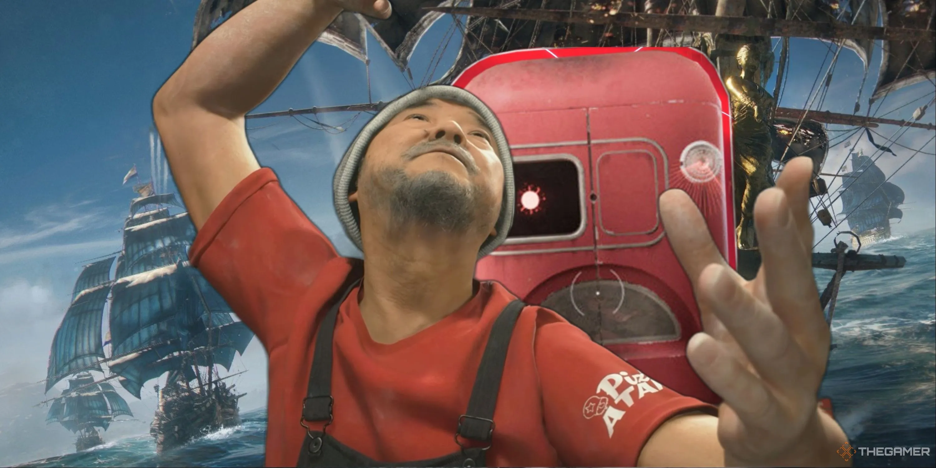 Hình ảnh tổng hợp các trò chơi điện tử như Death Stranding 2, Atomic Heart và Skull and Bones, minh họa chủ đề về những thay đổi trong game remake.