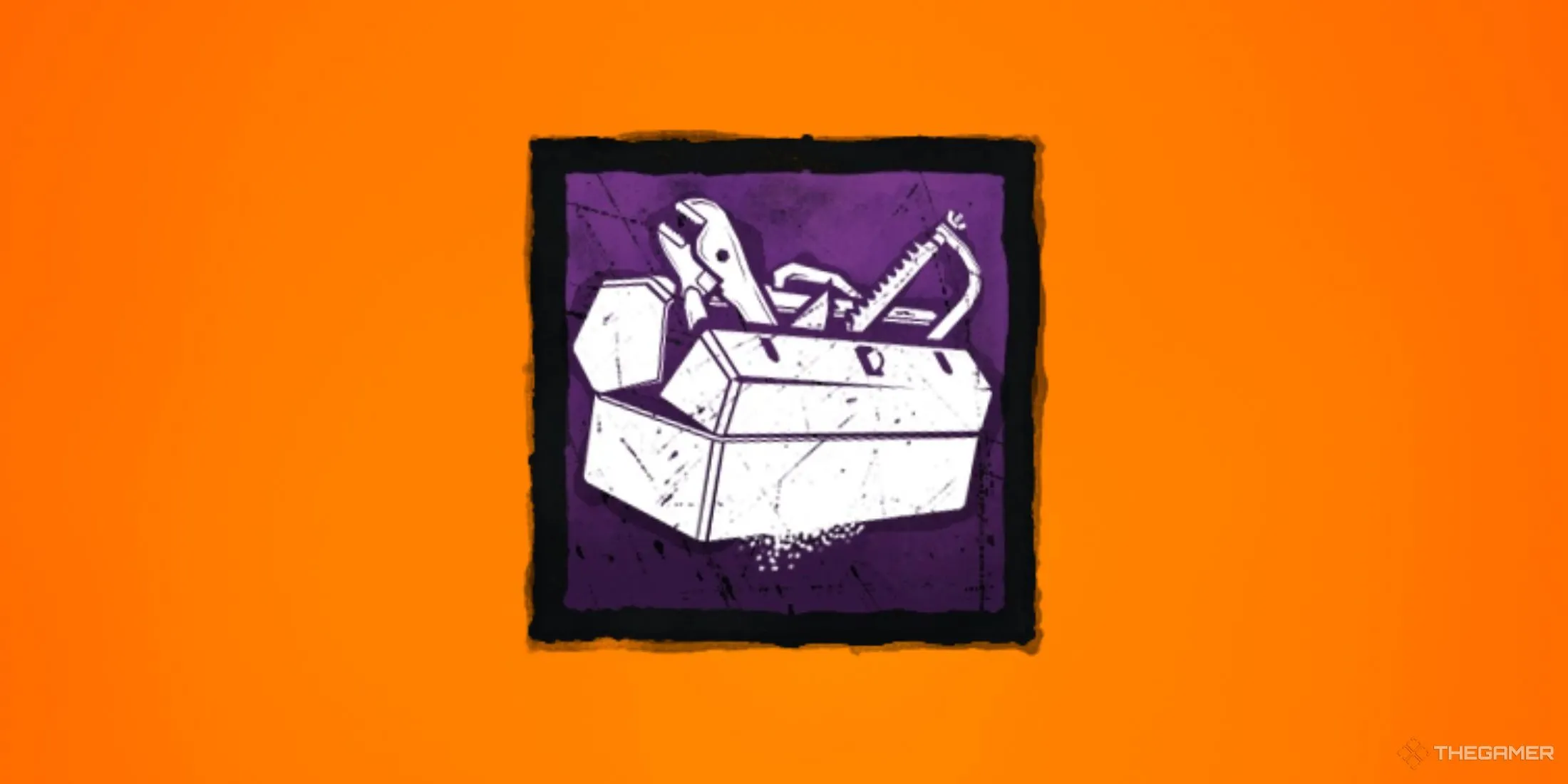 Hộp công cụ Alex's Toolbox trong game kinh dị sinh tồn Dead By Daylight, chuyên dùng để phá hoại.