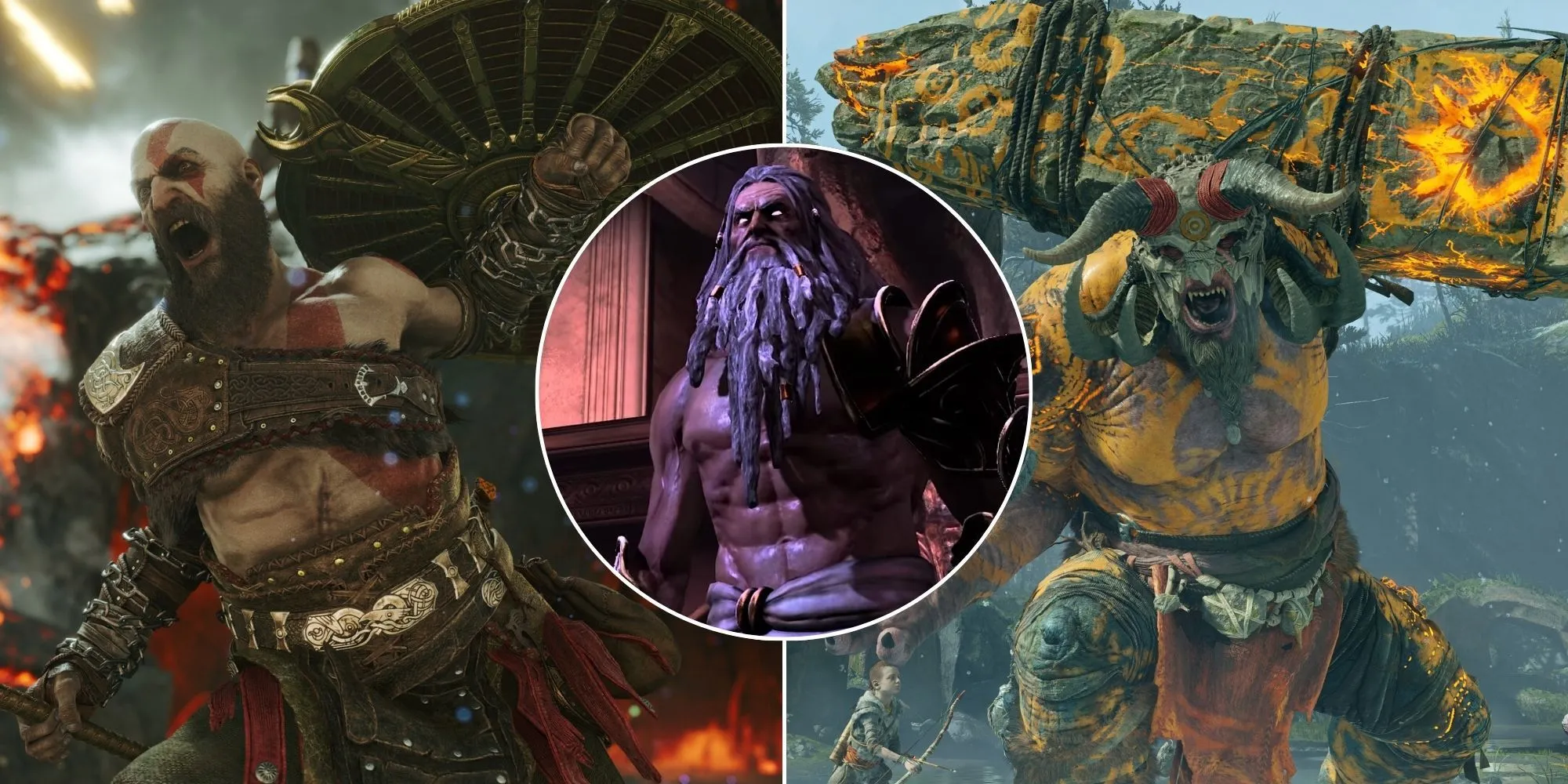 Kratos và Atreus trên hành trình tại các vùng đất Bắc Âu