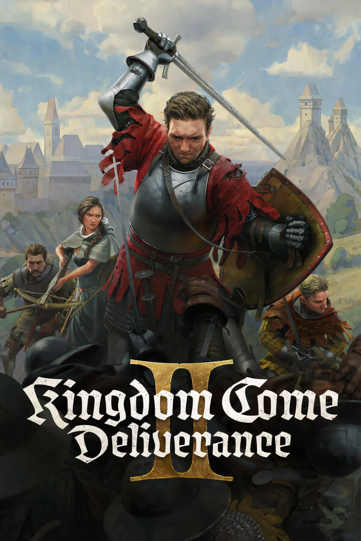 Kỵ sĩ trong bối cảnh trung cổ của Kingdom Come Deliverance 2