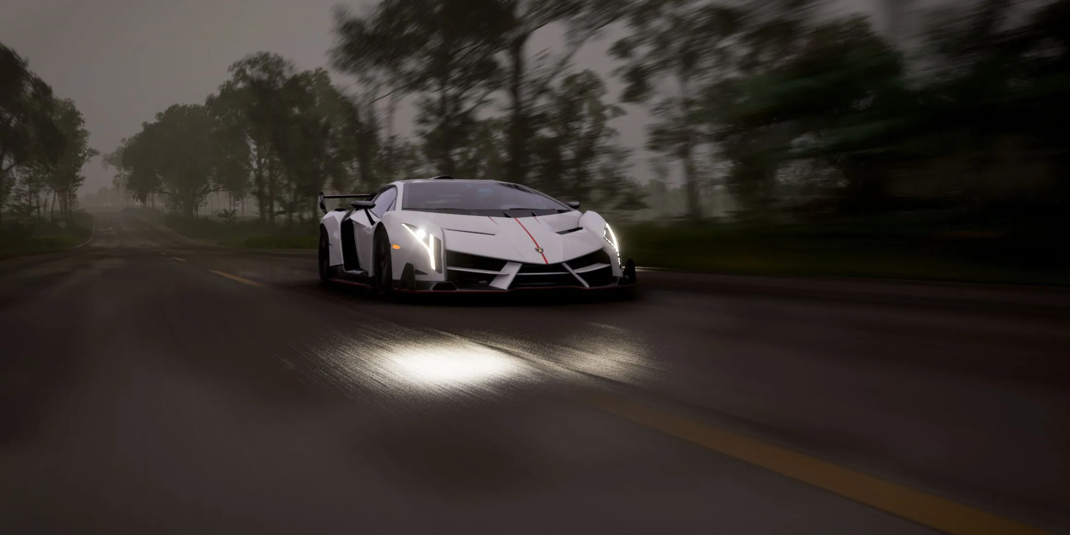 Lamborghini Veneno 2013 với thiết kế ấn tượng trong Forza Horizon 5