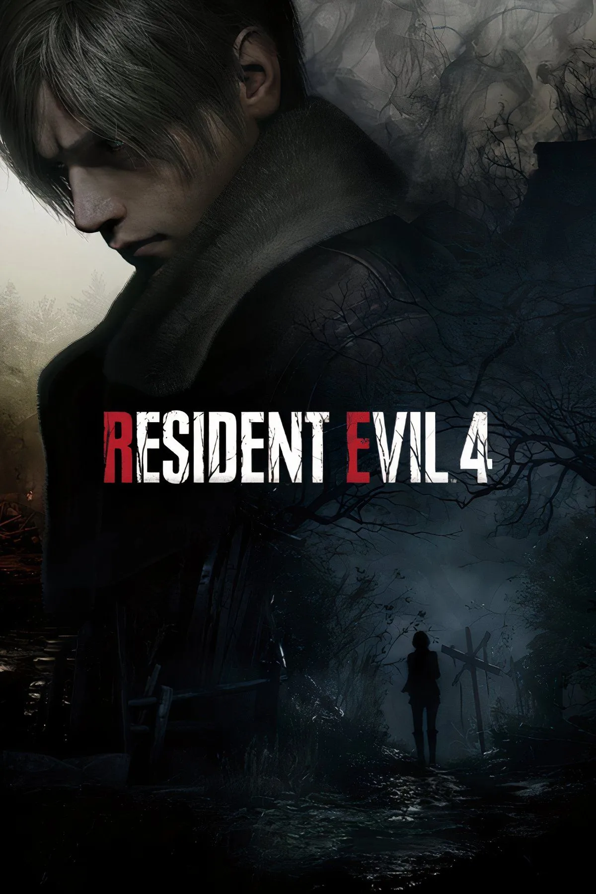 Leon S. Kennedy trong Resident Evil 4 Remake (2023), phản ánh bầu không khí kinh dị hơn và những thay đổi cốt truyện.
