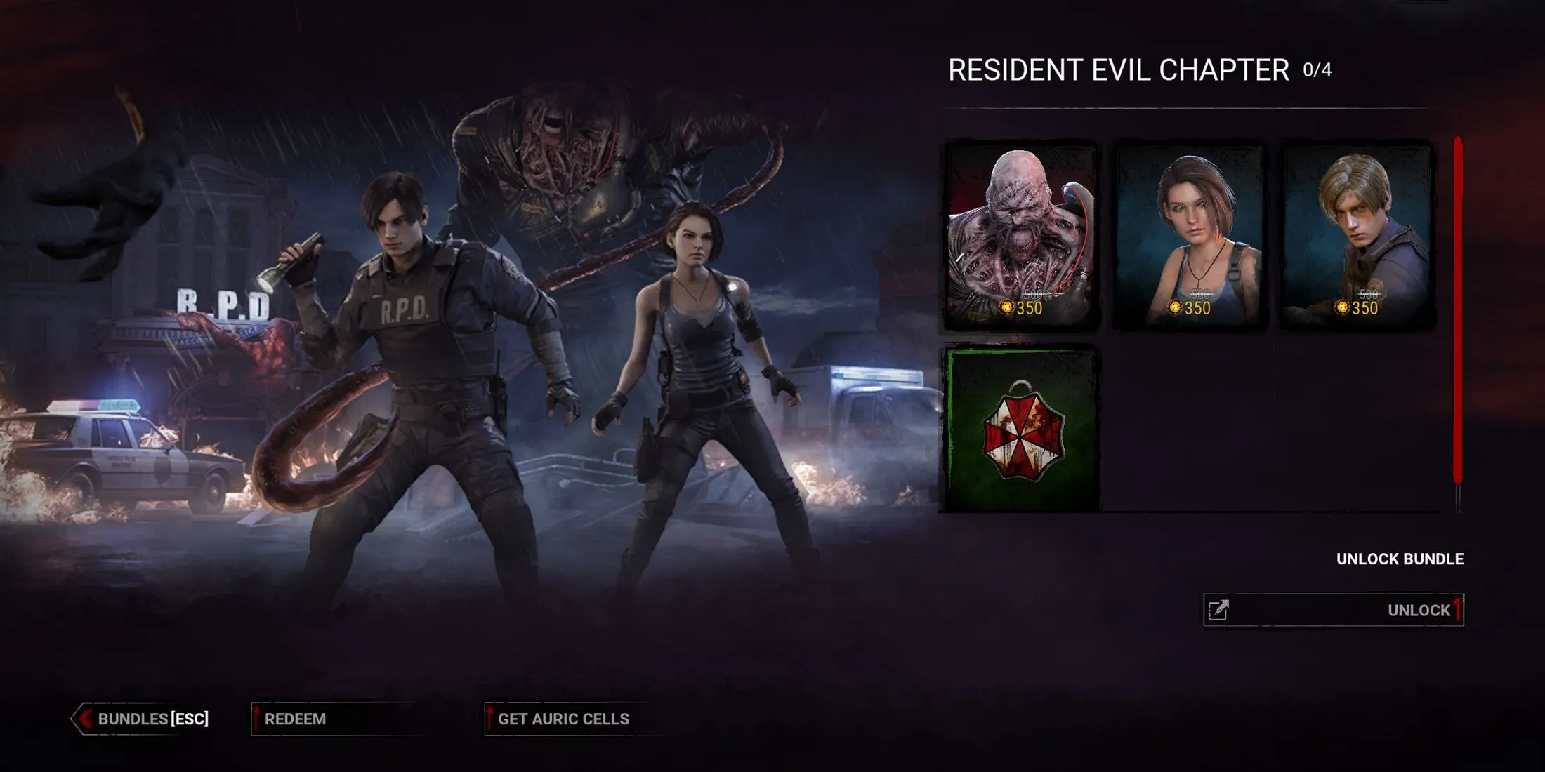 Nemesis T-Type, sát thủ đến từ chương Resident Evil của Dead by Daylight