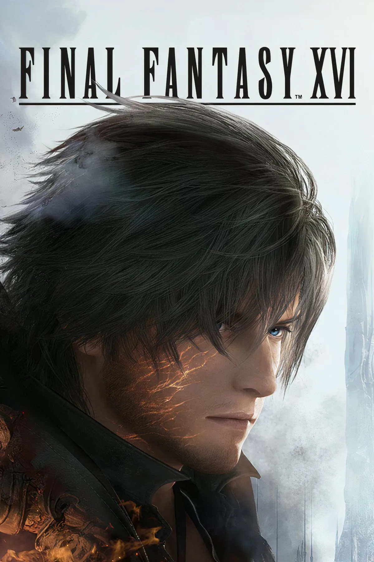 Nhân vật Clive Rosfield với thanh kiếm sáng rực rỡ, sẵn sàng chiến đấu trong Final Fantasy 16, một tựa game nhập vai hành động đậm chất sử thi.