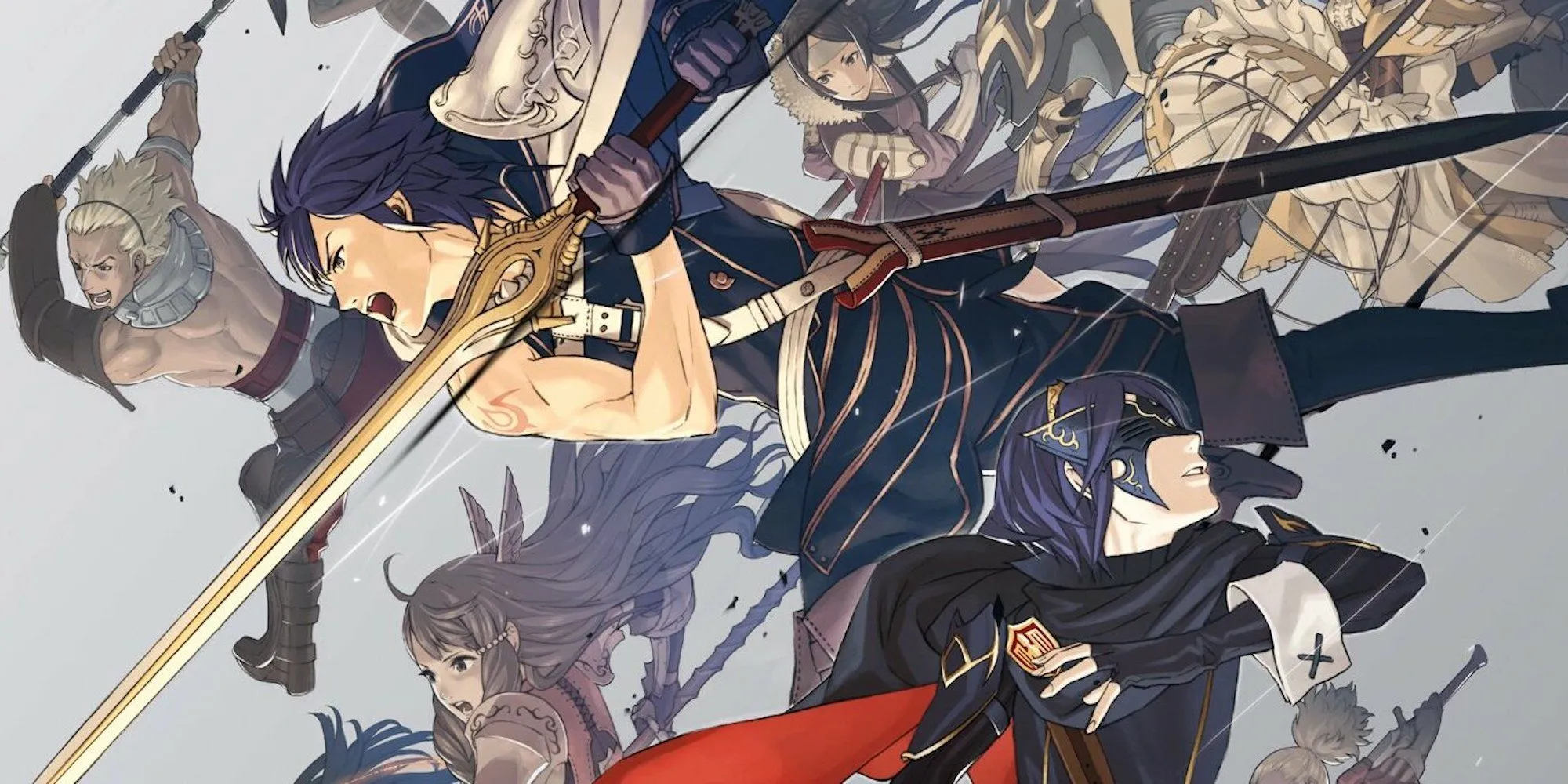 Nhân vật trong Fire Emblem Awakening với đồ họa đẹp mắt