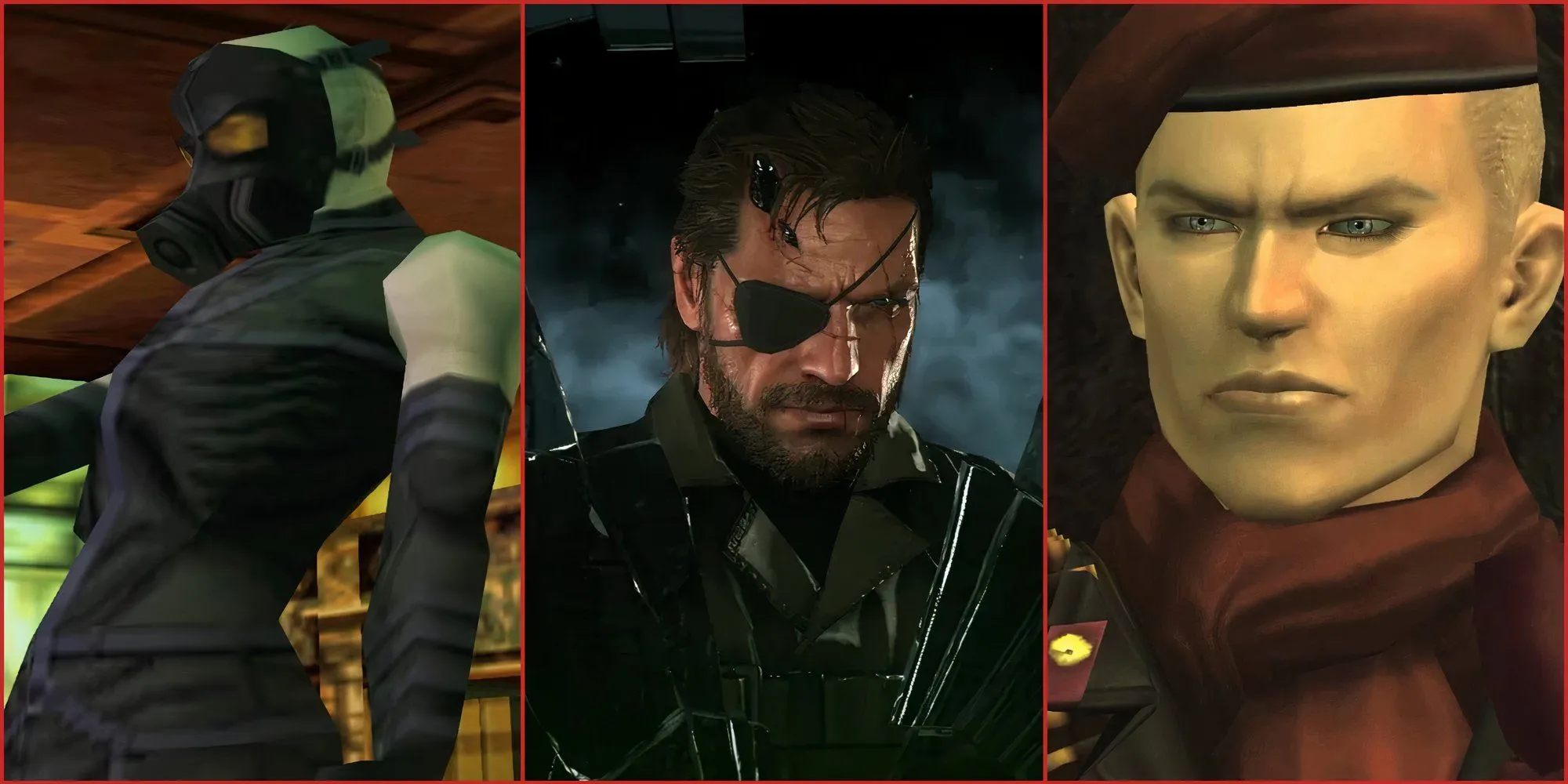 Những nhân vật phản diện nổi bật nhất Metal Gear Solid: Psycho Mantis, Venom Snake và Ocelot trẻ tuổi