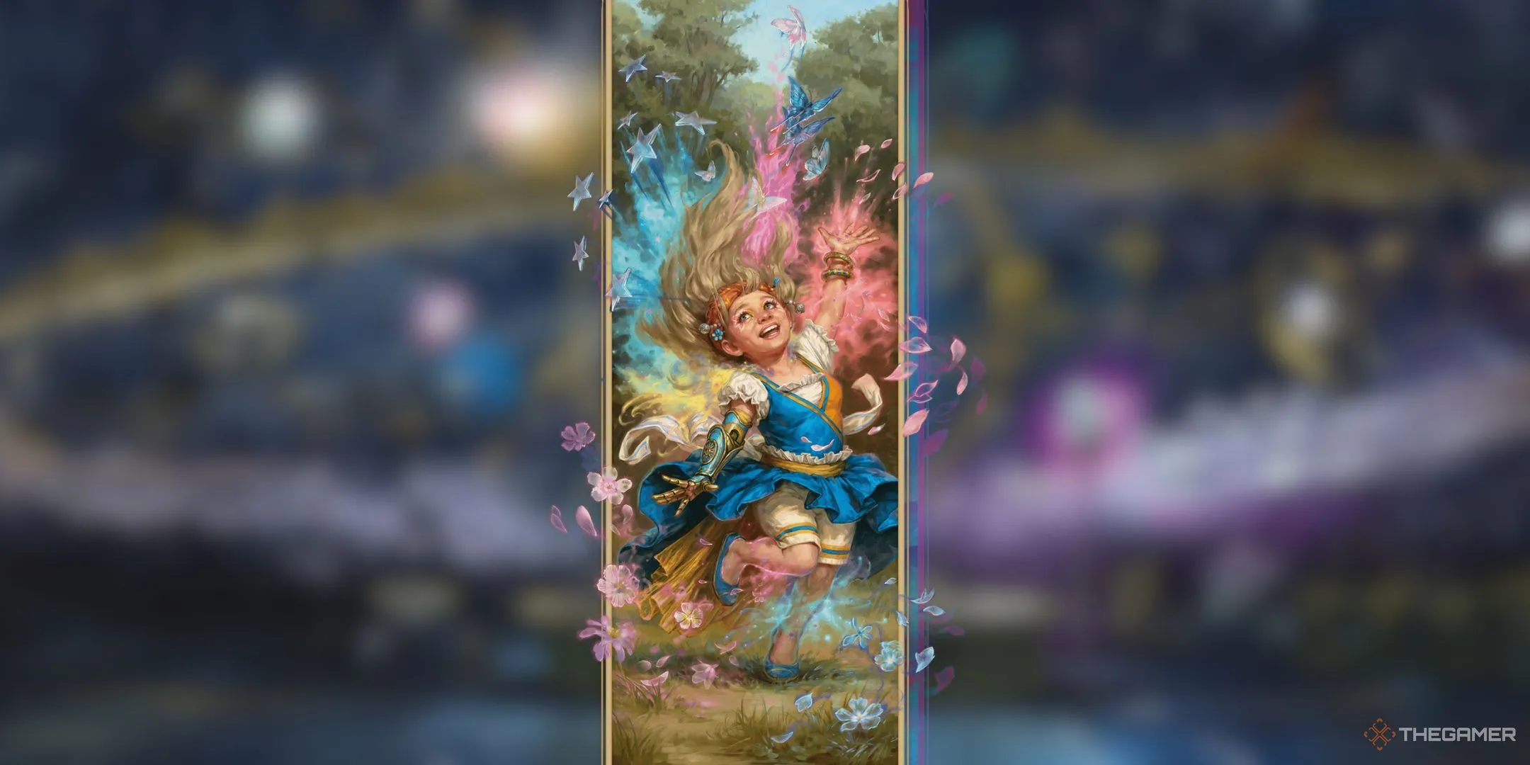 Pháp sư Ma Thuật Hoang Dã (Wild Magic Sorcerer) thể hiện sức mạnh khó đoán trong D&amp;D.