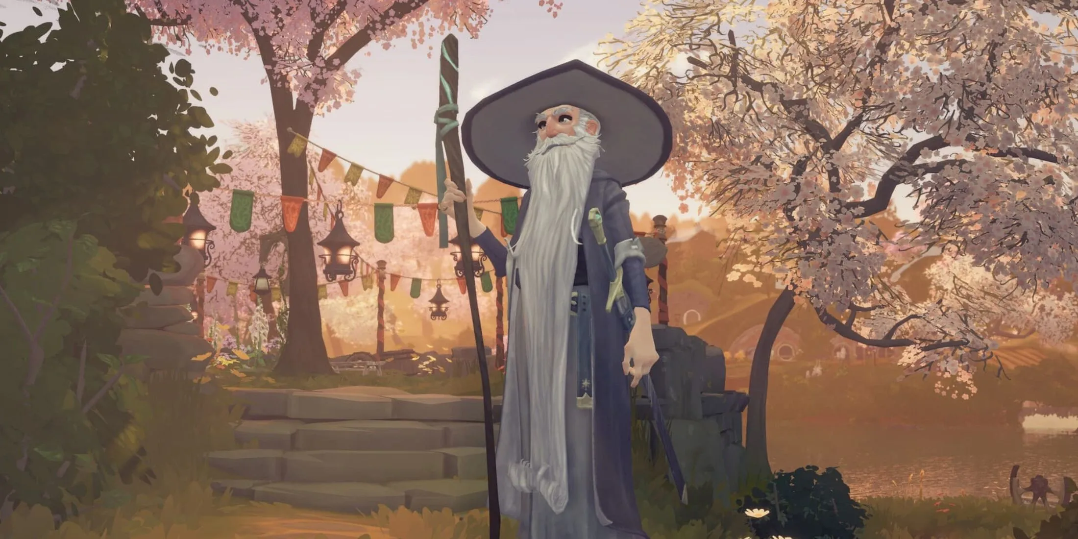 Phù thủy Gandalf trong Tales of the Shire, một nhân vật quen thuộc từ The Lord of the Rings