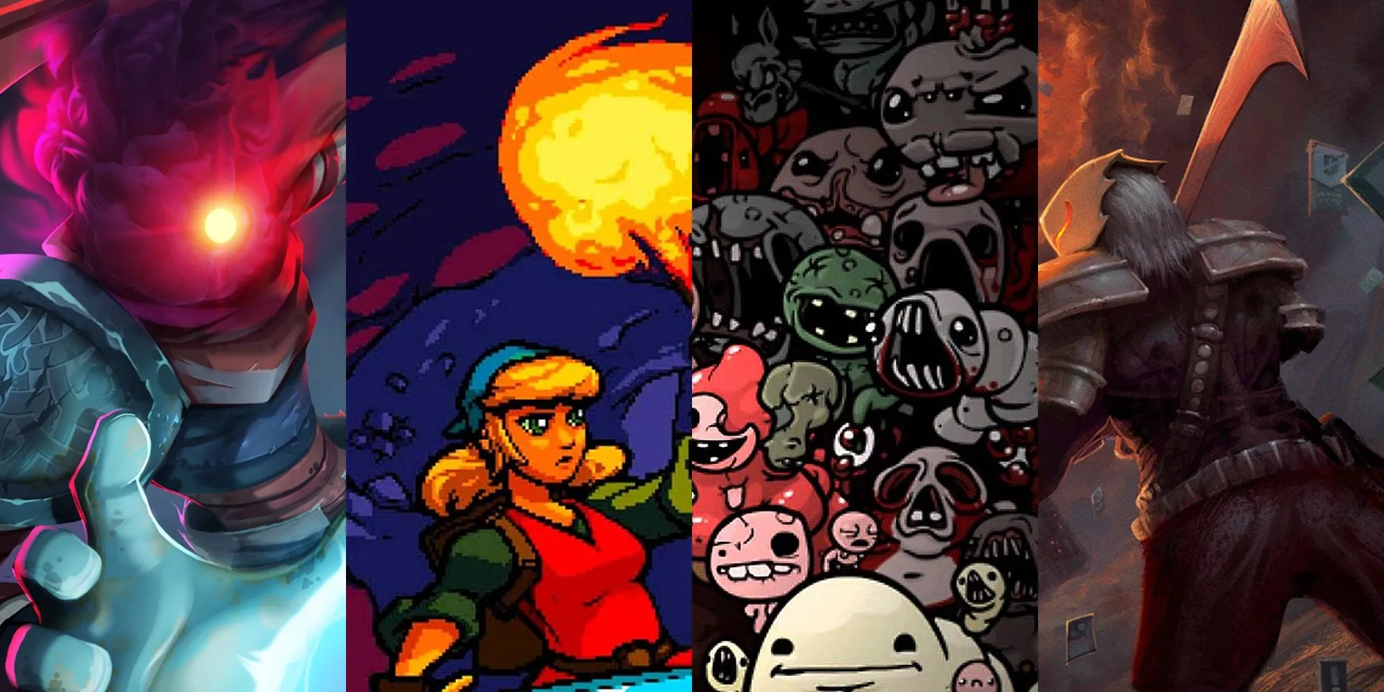 So sánh các tựa game Roguelike và Roguelite nổi tiếng thông qua hình ảnh đại diện