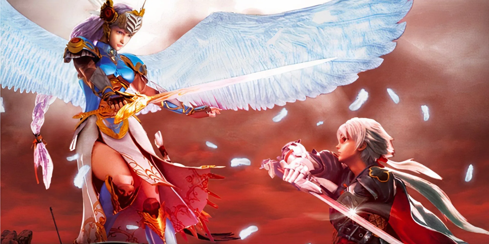 Tạo hình nhân vật trong Valkyrie Profile Covenant Of The Plume trên DS