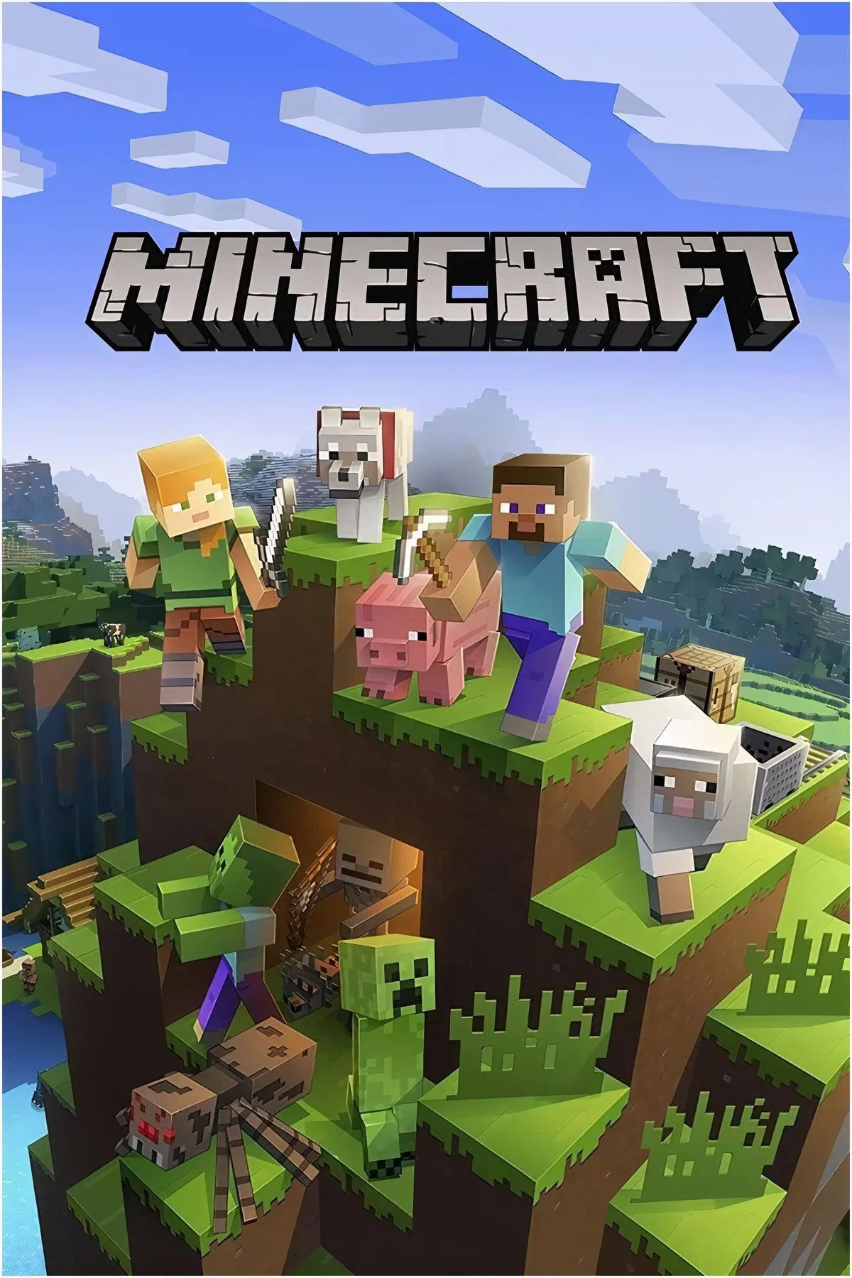 Thế giới khối hộp vô tận của Minecraft, nơi hành trình đi bộ có thể kéo dài hàng thập kỷ
