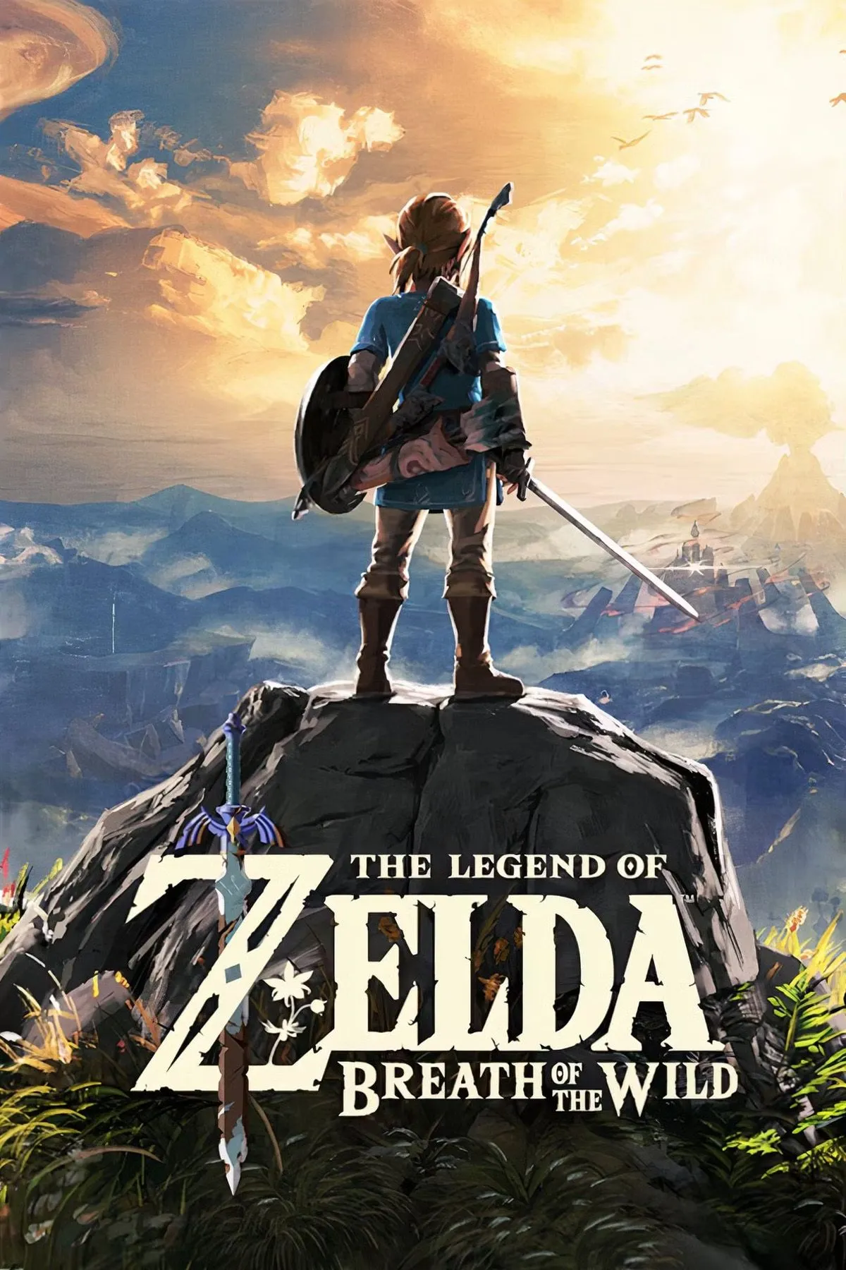 Thế giới mở rộng lớn và hùng vĩ của Hyrule trong The Legend of Zelda: Breath of the Wild