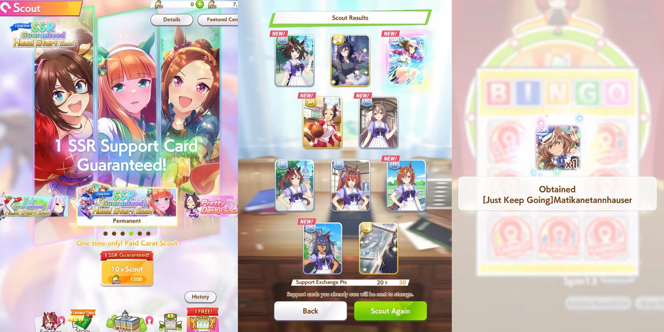 Thẻ Support Card cần thiết để tối ưu King Halo trong Umamusume