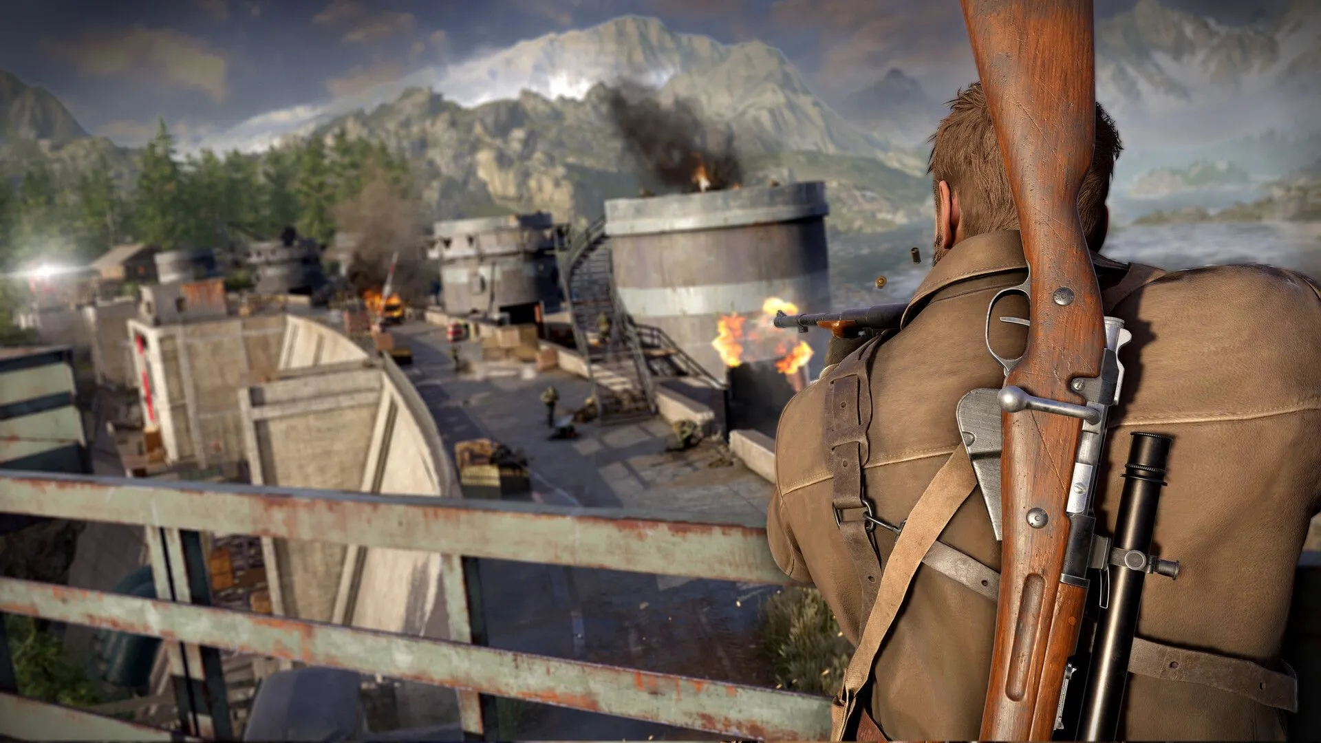 Thiết kế nhân vật chi tiết của các binh lính trong Sniper Elite: Resistance.