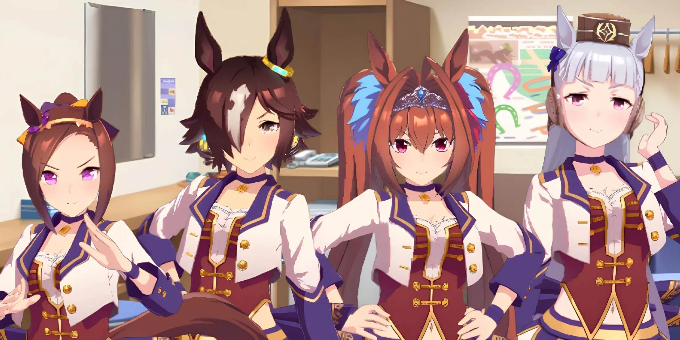 Tổng hợp nhân vật trong game Umamusume Pretty Derby