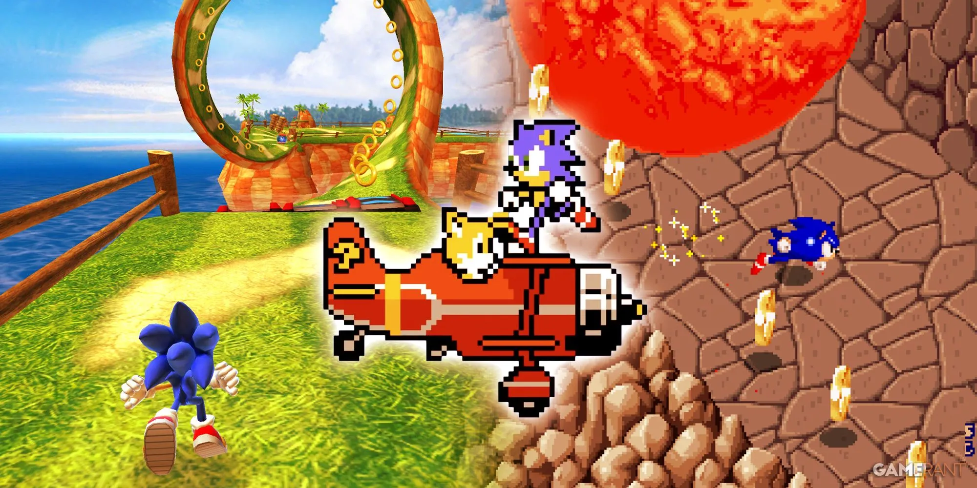 Tổng quan các tựa game Sonic The Hedgehog, minh họa sự đa dạng của series
