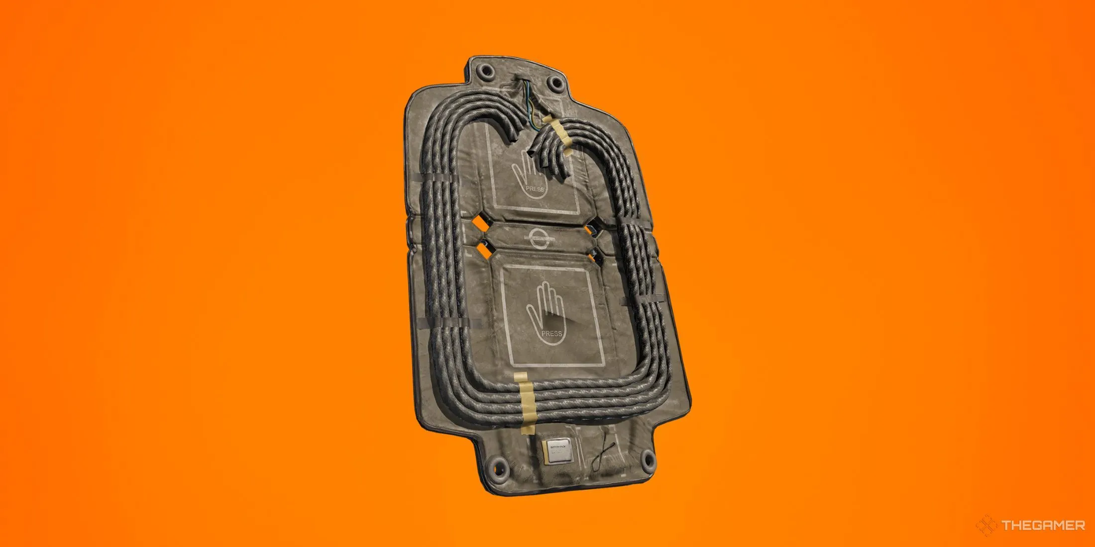 Vụ nổ từ thiết bị Breaching Charge trong game bắn súng chiến thuật Rainbow Six Siege.