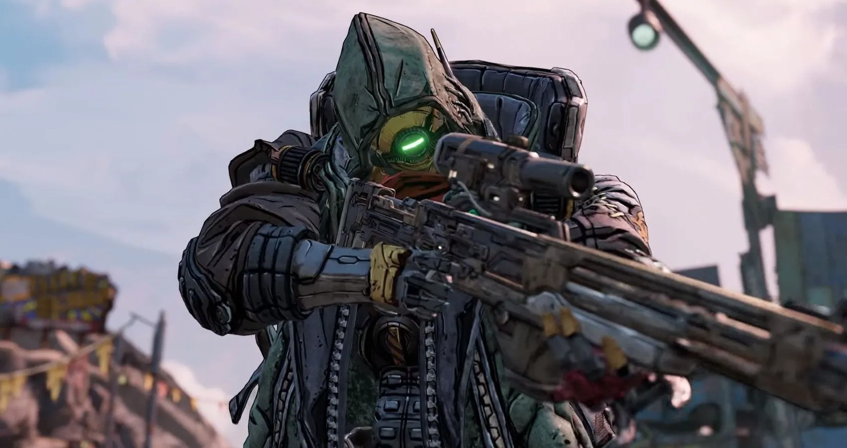 FL4K, nhân vật Vault Hunter trong Borderlands 3, với khẩu súng bắn tỉa