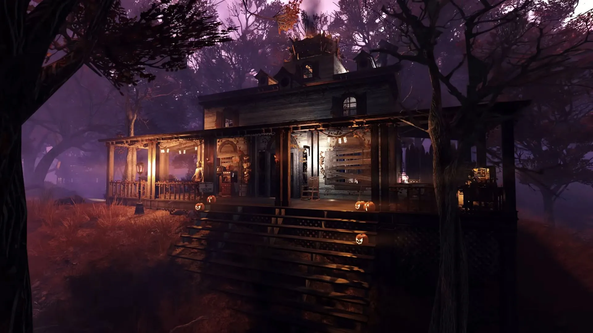 Giao diện Workshop 2.0 mới trong Fallout 76, hiển thị các danh mục xây dựng căn cứ