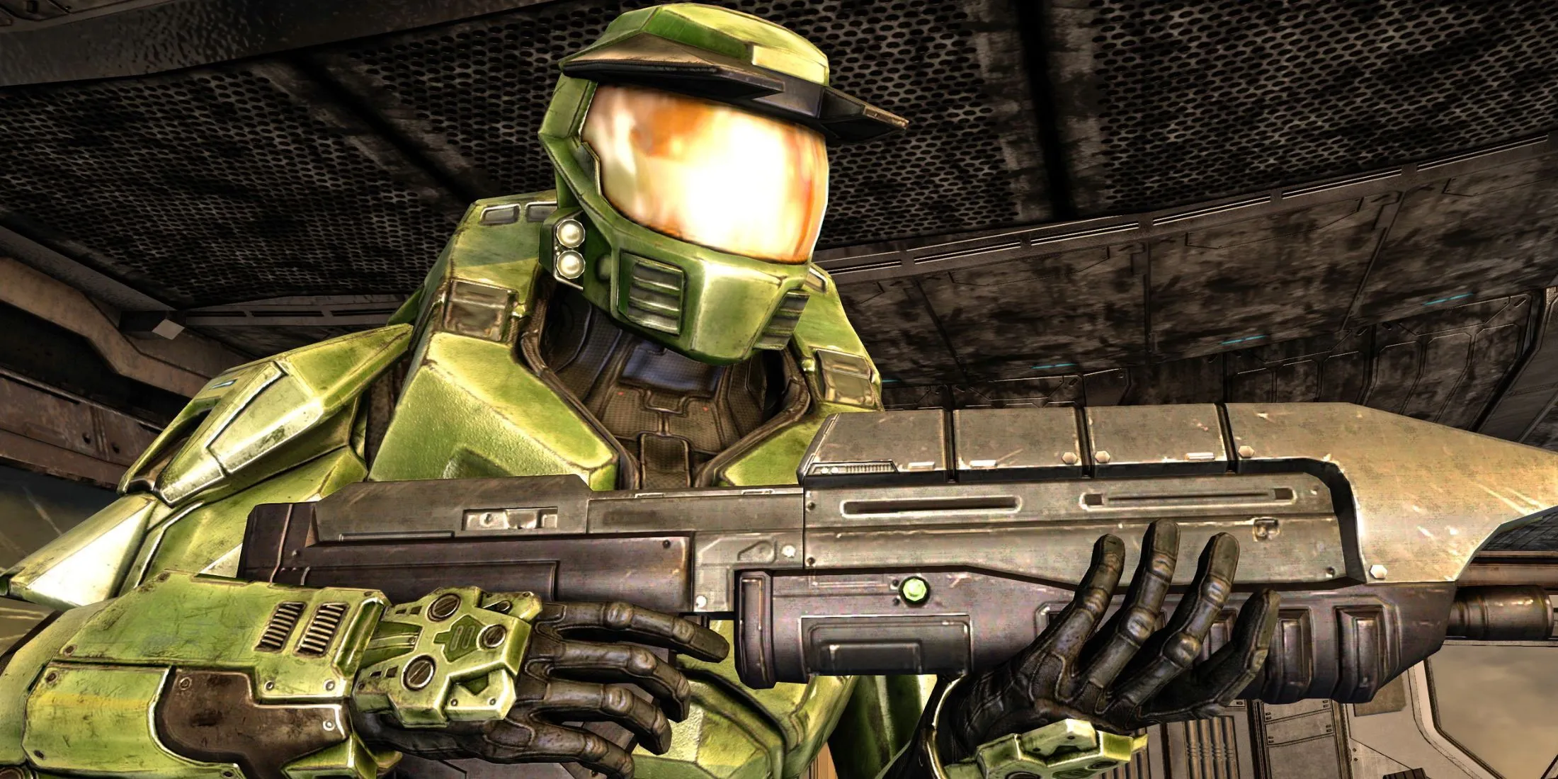Hình ảnh Master Chief, biểu tượng của series Halo, đại diện cho tầm quan trọng của thương hiệu này.