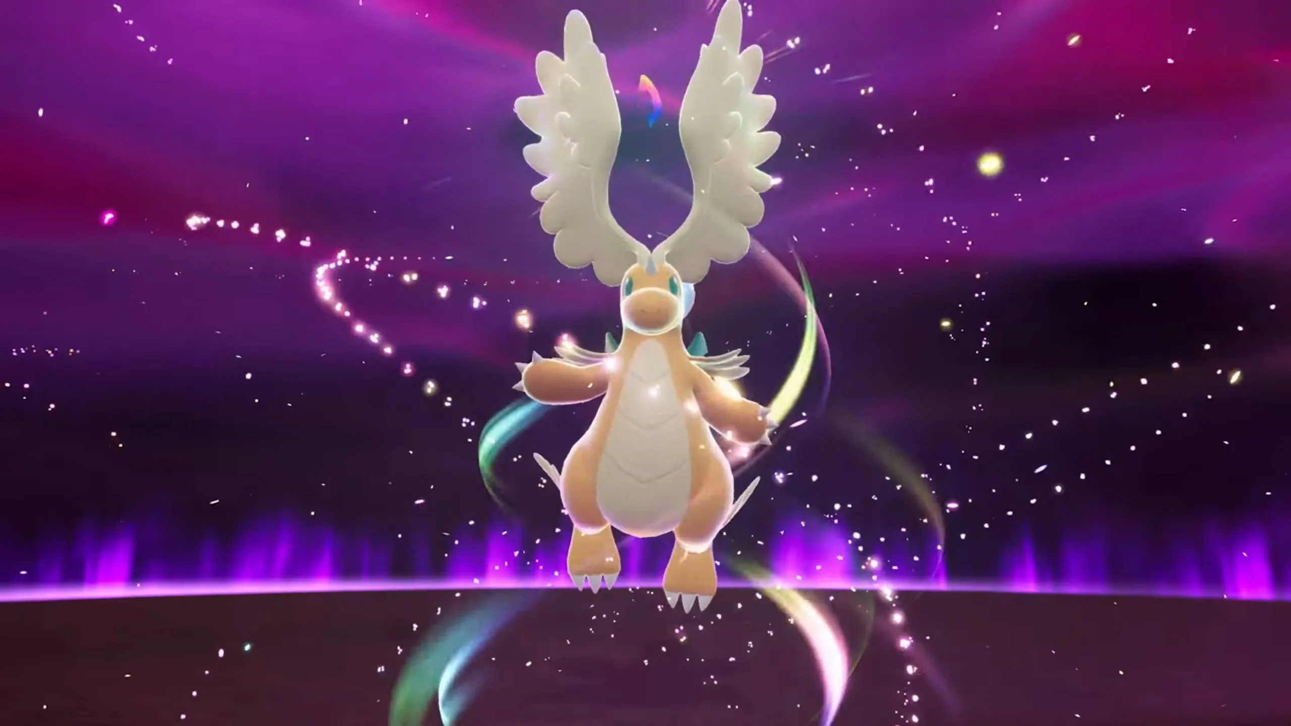 Hình ảnh phác thảo Mega Dragonite trong Pokemon Legends: Z-A, một trong những tựa game được mong chờ trên Nintendo Switch 2.