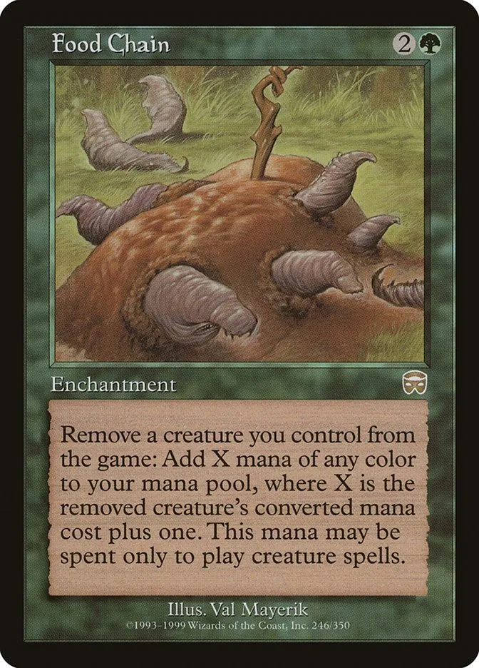 Lá bài Food Chain MTG, một trong những lựa chọn combo chiến thắng cho Terra Commander