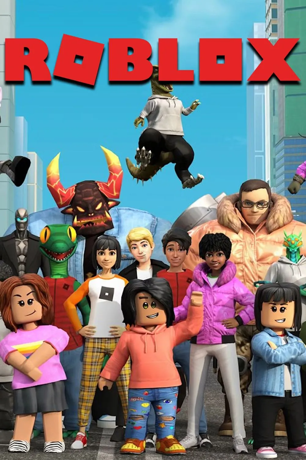 Logo và hình ảnh minh họa nền tảng game Roblox