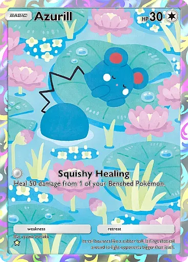 Thẻ bài Azurill phiên bản khác trong Pokemon TCG Pocket Secluded Springs