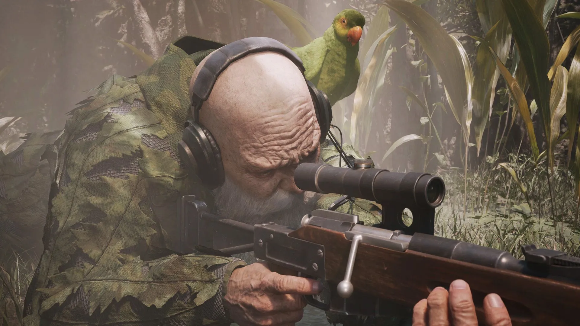 The End, một trong những trận đấu boss biểu tượng nhất của Metal Gear Solid Delta: Snake Eater